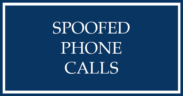 spoofed calls are illegal