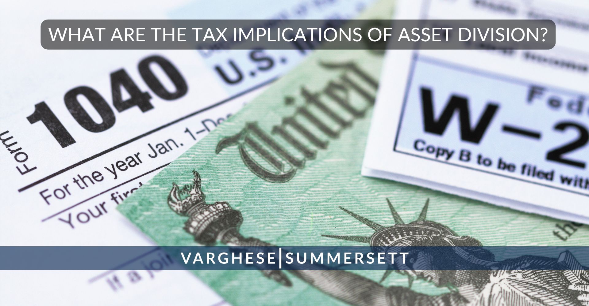 tax implications of asset division