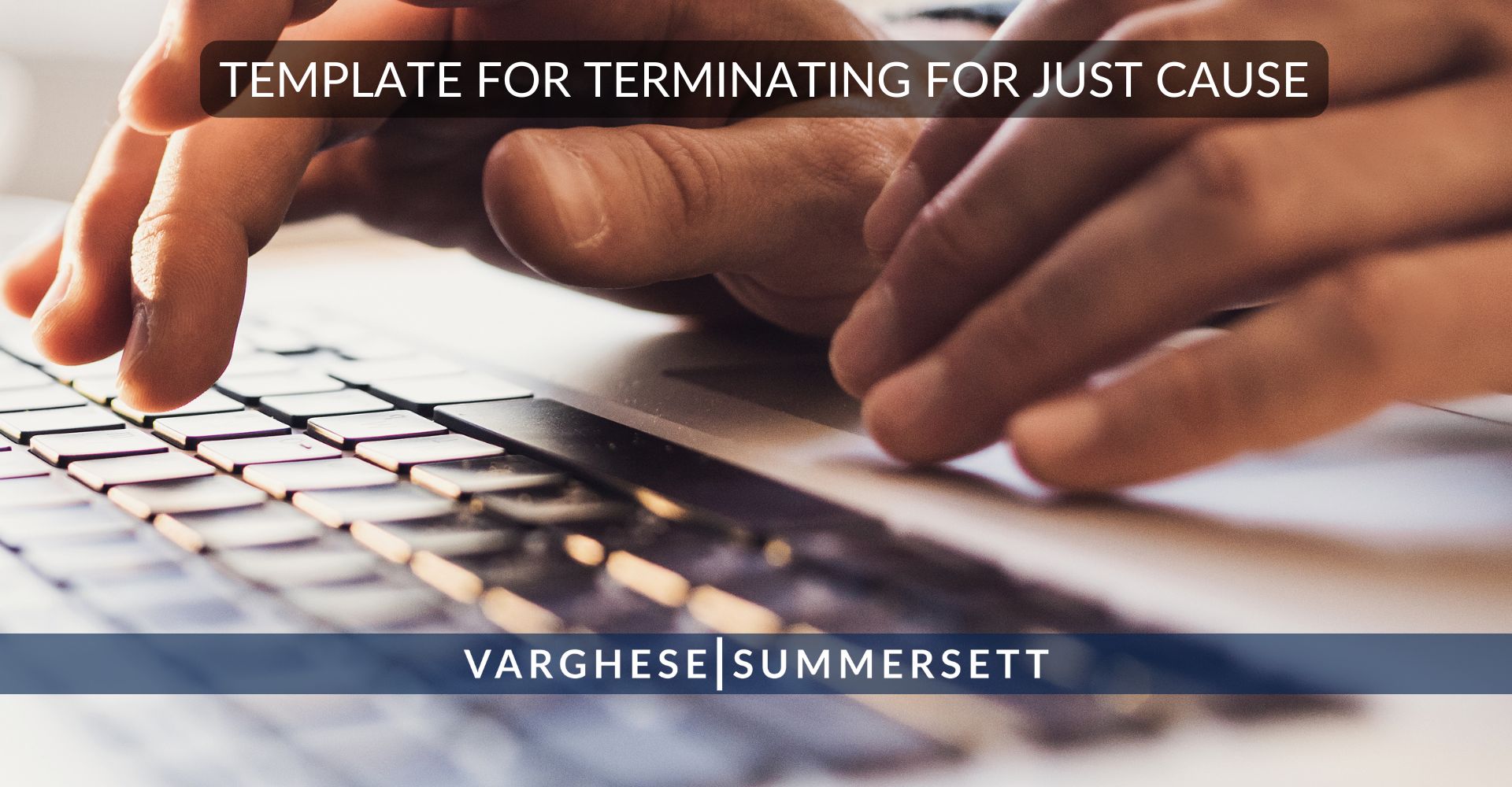 template for terminating for just cause