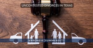 uncontested divorce in texas