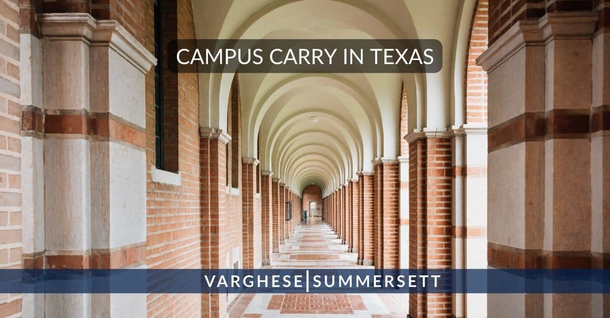 understanding campus carry in Texas