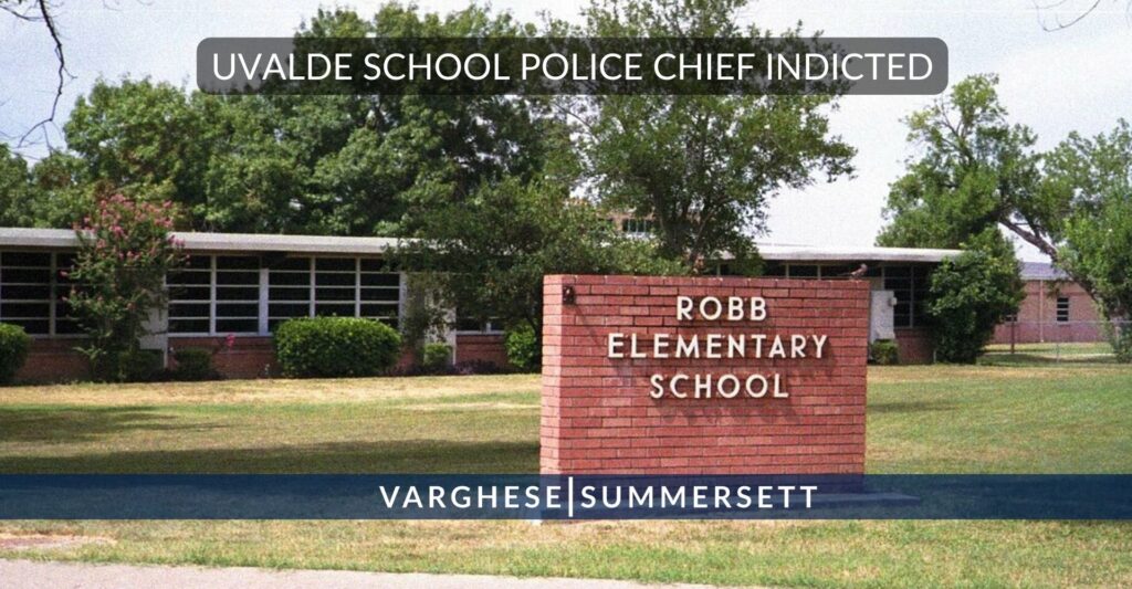 uvalde police chief indicted