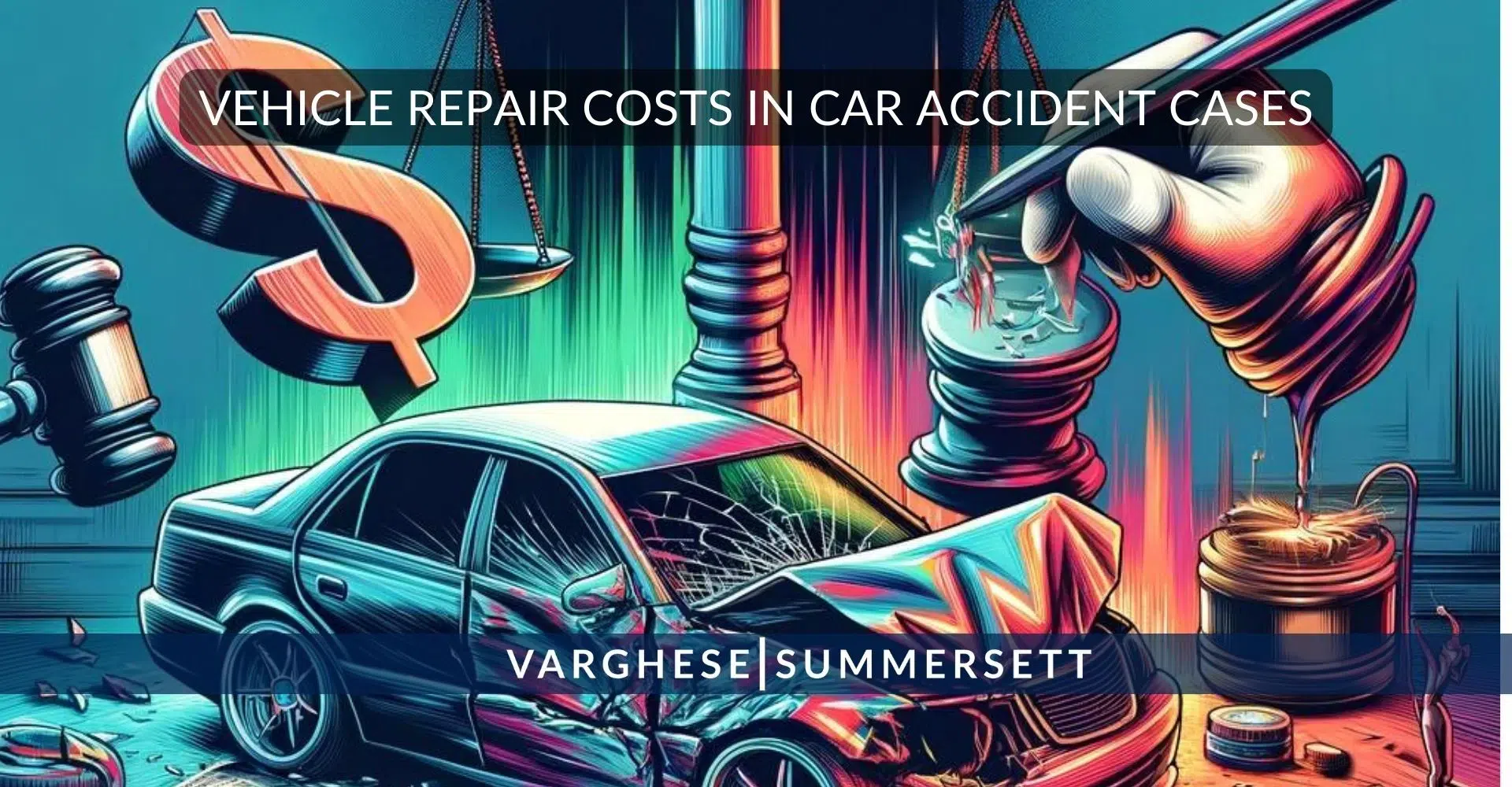 vehicle repair costs factor into car accident case settlements