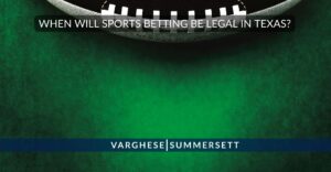 ¿Cuándo serán legales las apuestas deportivas en Texas?