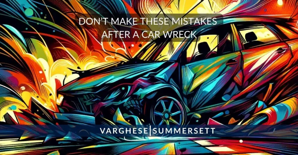 worst mistakes to make after an accident
